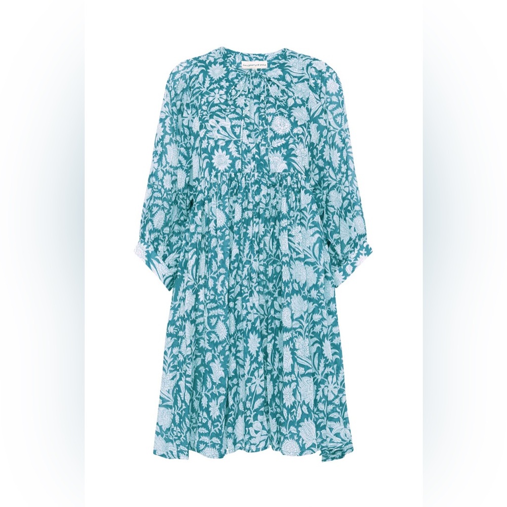 Kyra Mini Dress ~ Ocean Blue